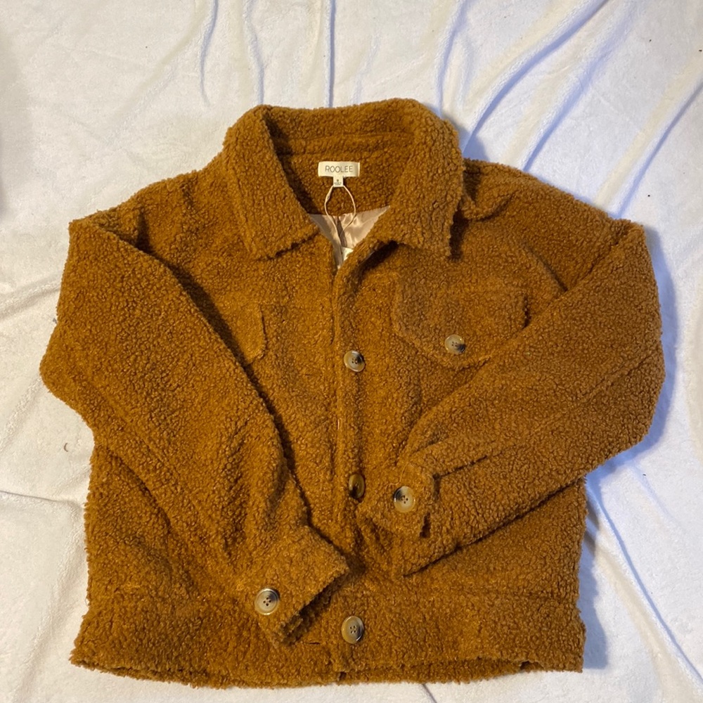 NWT roolee Sherpa jacket